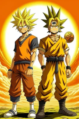 Goku and naruto