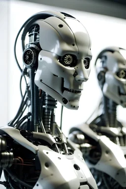 robot humains qui prennent le contrôle de la terre