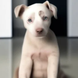 a dog human hybrid, cross breed baby,