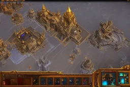 Torchlight 2 architecture made of marble and gold concept in heroes of the storm