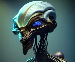 occult alien, 8K, photo realistic, highly detailed