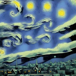 Death is just another path. One that we all must take. The grey rain-curtain of this world rolls back, and all turns to silver glass. And then you see it. White shores. In the style of Transistor, night sky by van Gogh