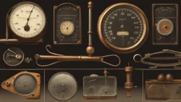 old measuring instruments