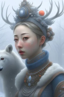 Frozen animal , 3d 4k octane render, lifelike, photorealistic, artstation, illustration, smooth, sharp focus, ornate, intricate, complex, highly detailed, digital painting, smooth, art by tom bagshaw, akihiko yosh