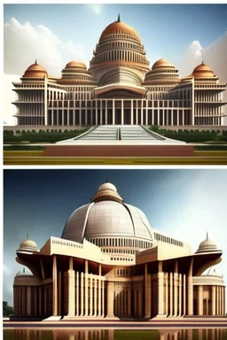 Architectural Designs similar to new parliament building of india