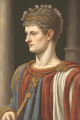 Showcase the short-lived marriages of Caligula as he quickly grows bored and divorces each woman within a couple of days, emphasizing the ephemeral nature of these unions