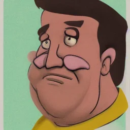 Self portrait of Fred Flintstones