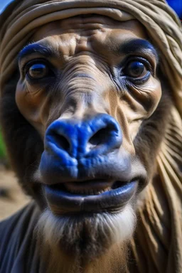 Camel with human face | @klesny