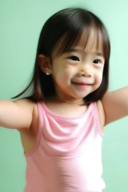 Girl kids armpit