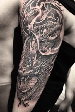 Tattoo, dragon