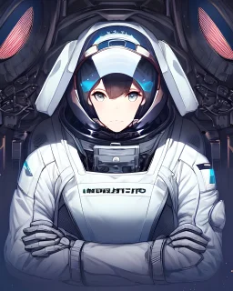 astronaut with a helmet on looking straight at me