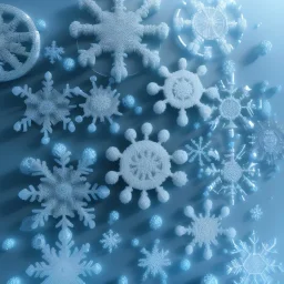  octane render, high detail, snowflake