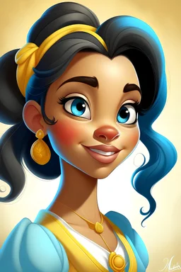 personaje de disney blana nieves