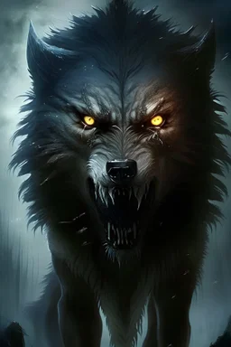 A hybrid monster between the wolf and the lion has huge claws and large eyes and almost the size of a bear. He is so scary and he can eat anything he can, you can see the dark in he’s eyes he only eats humans and he looks so strong