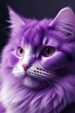 cutepurple cat \