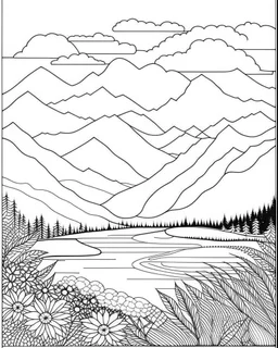 Coloring pages: Find your inner peace and let your creativity flow with the Calmness and Relaxing Landscapes Coloring Book. Explore 60 stress-relieving designs for adults and teens. Start coloring for relaxation today!