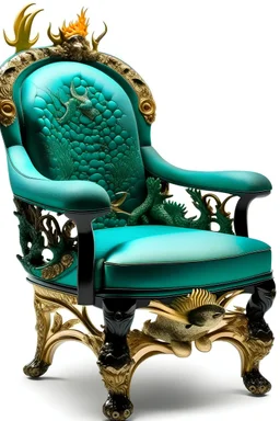 luxury chair rich man bottom of the sea