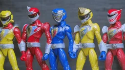 power rangers action figures