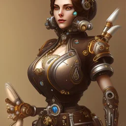 Biomechanical steampunk Ow