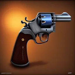 Cattleman revolver, Colt.45 character as a red dead redemption game character.