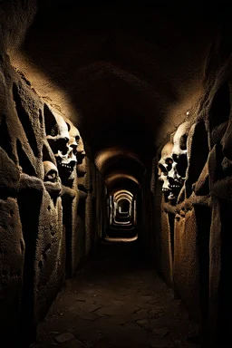 In the catacombs