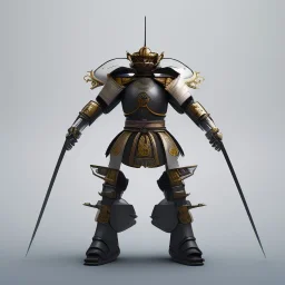 beautiful smooth realistic Japanese samurai robot body, run, cat aye, extremely sharp detail, finely tuned detail, ultra high definition, 8 k, unreal engine 5, ultra sharp focus, accurate sword wings