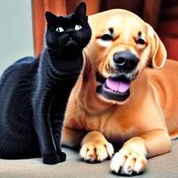 Cat and dog