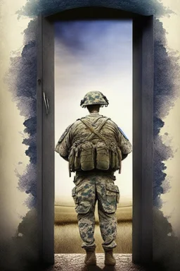 gateway to your dreams the back of an american soldier