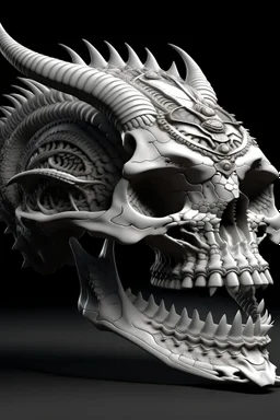 4K, 8K, dragon skull, exquisite detailed-logotype, very detailed elegant style, 3-dimensional, hyper realistic, dragon skull, extremely detailed, hyper realistic, 3d render, photo, dragon skull, looking forward