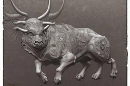 bull by james jean