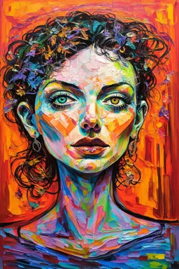 you will rue the day; Lowbrow Contemporary Expressionism