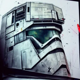 photorealistic at-at pilot helmet with weathered painting , illustration on coarse canvas by <agnes cecile> and <Yoji Shinkawa>, ornate and intricate details , soft smooth lighting, ultra detailed concept art,