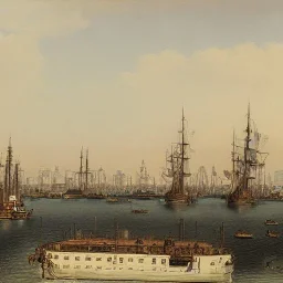 harbour of hamburg under imperial regime