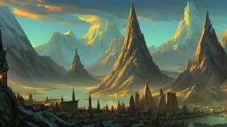 city of the elves in the mountains