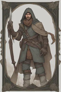 Medieval Mage Hunter rogue