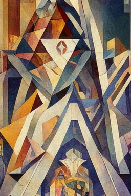 Moloch Whose Eyes Are A Thousand Blind Windows!; Abraham Ortelius; Albert Gleizes
