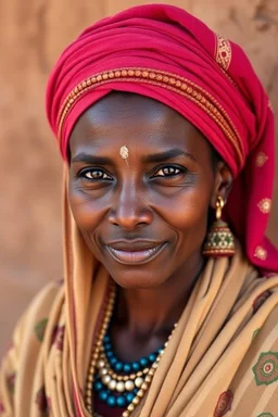 Beautiful Barbar woman from North Africa