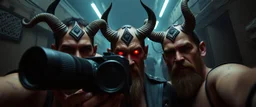 nephilim ai meat grinder camera meetup selfie devil