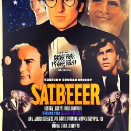 Saturday Night Fever Dream movie poster featuring Larry David