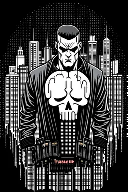 punisher sku;; CITY exchane the style of Hiroshi Nagai