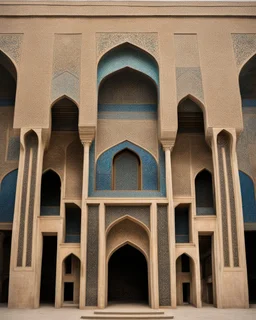 A house of Iranian Islamic architecture