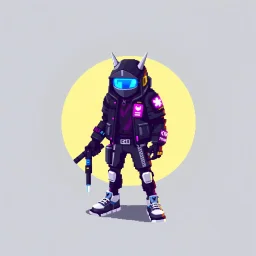 2-d pixel crypto punk named kenn