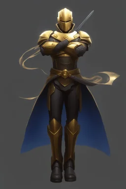 Golden Warforged, Angel, Sorcerer Supreme, Dark Cloak, Mechanus, Humanoid.