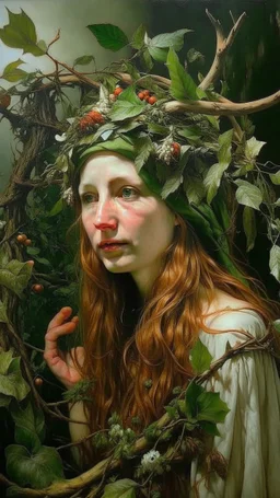 Why do you, not sparing yourself, Wander with your head uncovered? The life of plants is now hidden In these strange stumps of branches, Well, what happened to you, What happened to your soul? How dare you let this beauty, Your precious soul, Go, so that she would wander the world, Bruegel painting style, Busch painting style
