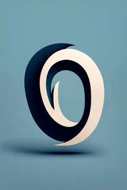 a simple abstract shapes combining the shape of an ear inside the shape of a capital letter G