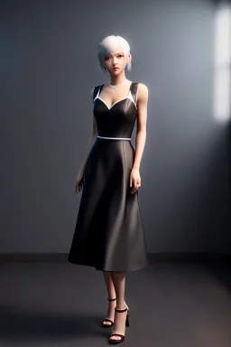 Type 2b, nier, black dress