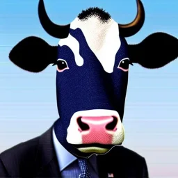 joe biden as a cow