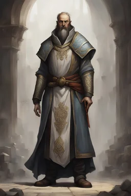 Human Cleric. You are a member of the Zhentarim, an unscrupulous organization that seeks to gather economic and political control through both legitimate and shady means. No matter where you go, people are afraid of you due to your reputation.
