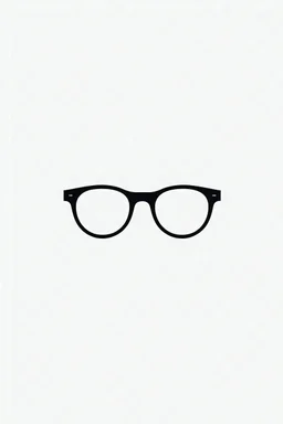 eye glasses minimal logo