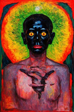 silence is a black mirror for hungry ghosts in human form; dada; fauvism; surrealism; optical art